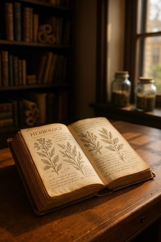 studies of herbology home office