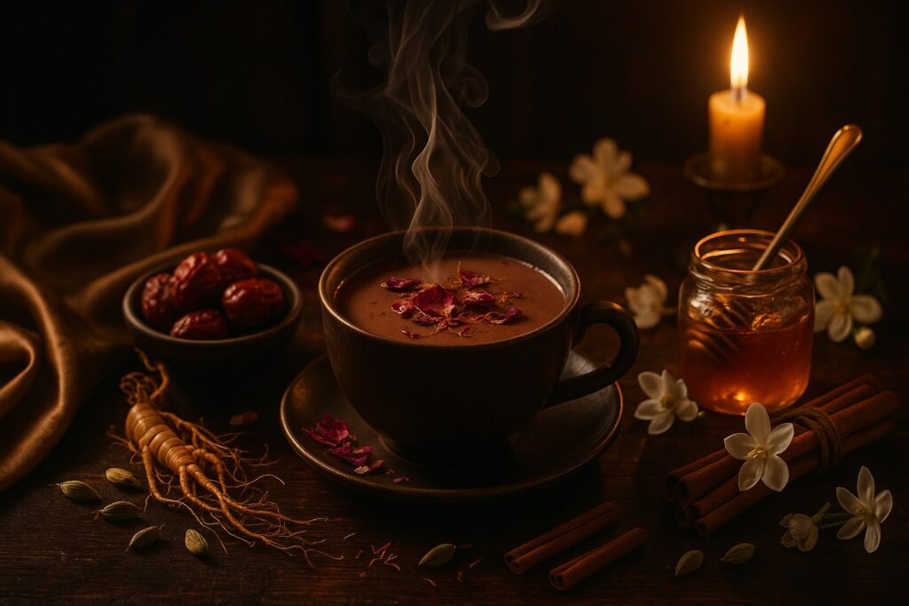 how to use aphrodisiac ritual sensual tea